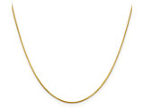 Gold Plated Sterling Silver Box Chain 20 inches (0.900mm)